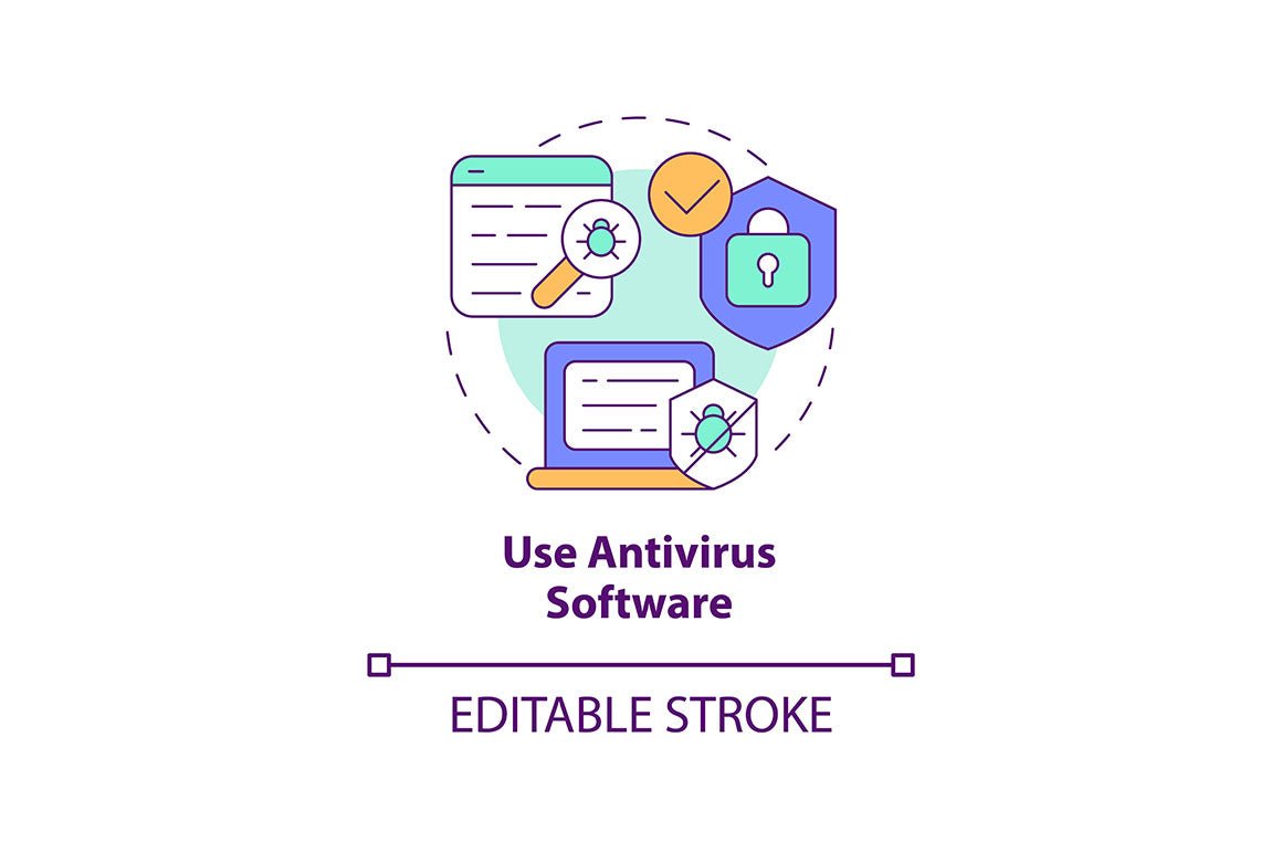 Protecting Privacy Online Icons Bundle