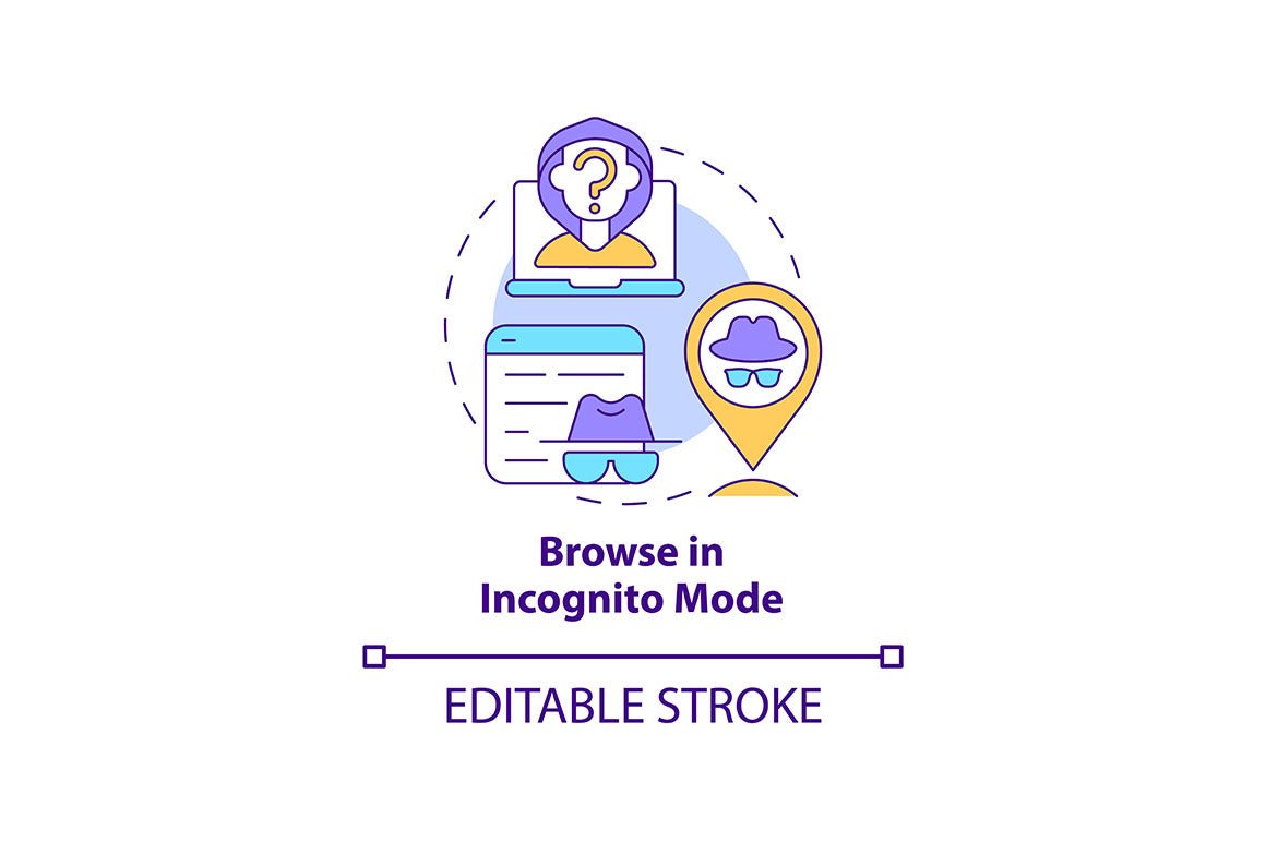 Protecting Privacy Online Icons Bundle