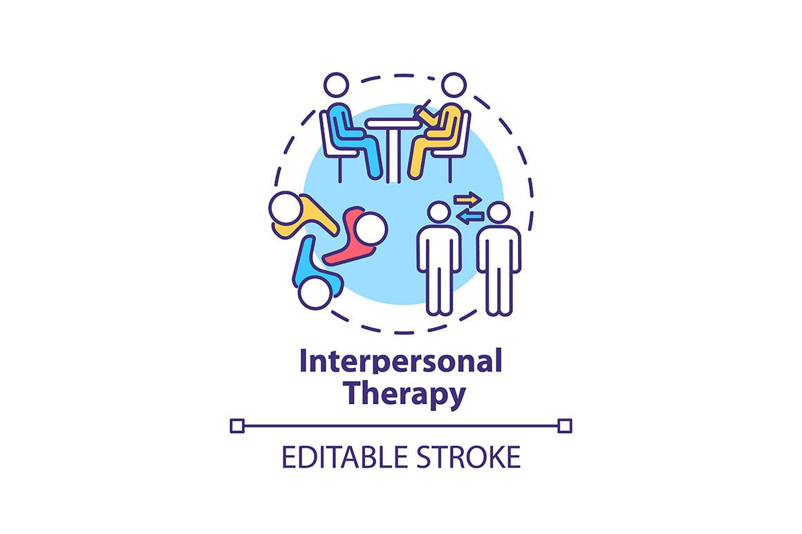 Psychotherapy concept icons bundle