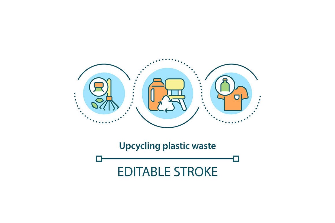 Recycling Trends Concept Icons Bundle