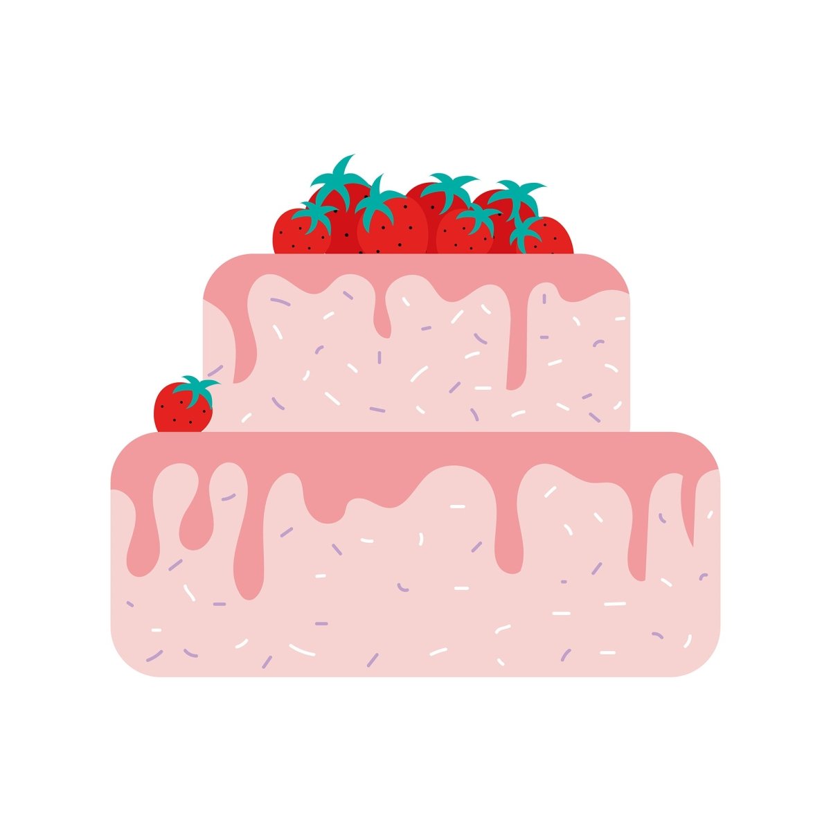 Refrigerator with food semi flat color vector object