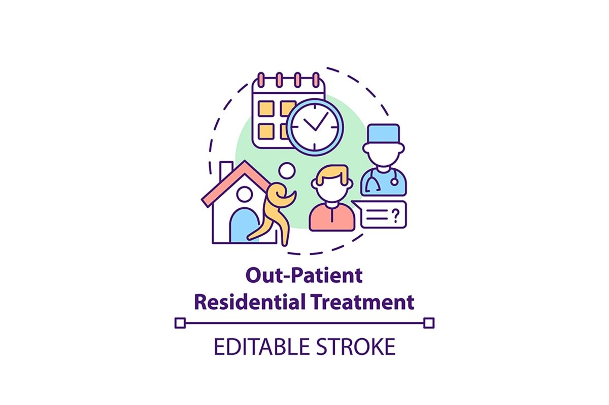 Rehabilitation concept icons bundle