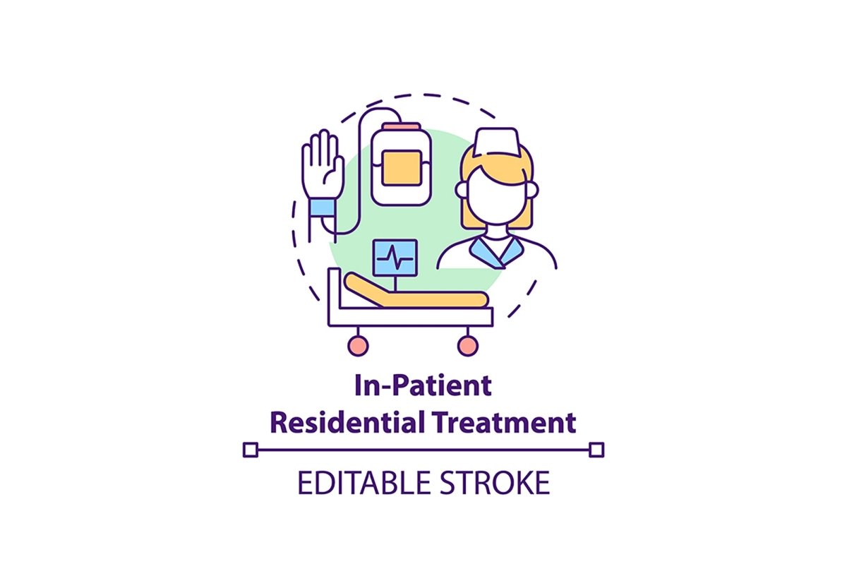 Rehabilitation concept icons bundle