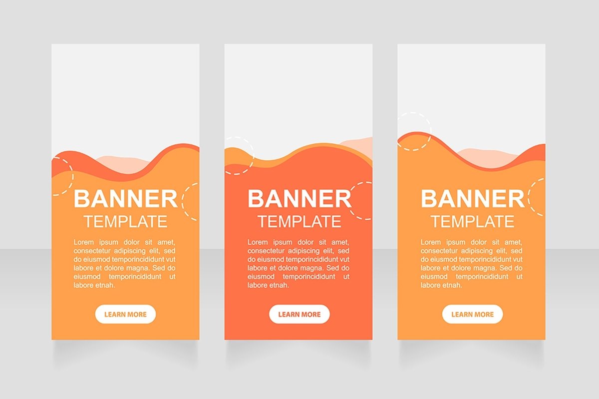 Sale web banner design template bundle