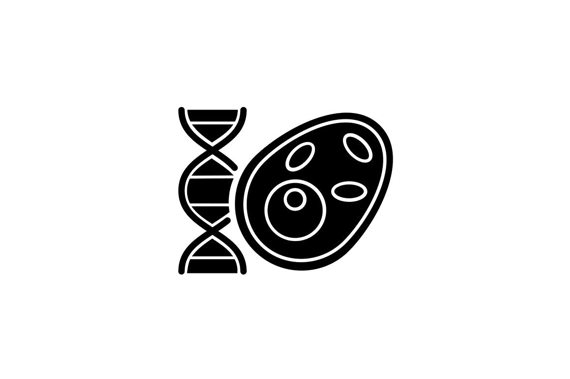 School subjects black glyph icons set on white space