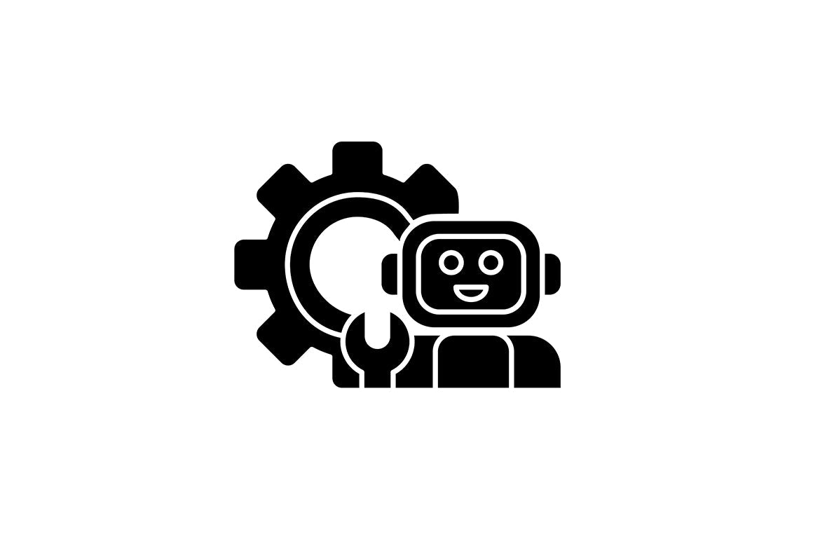 School subjects black glyph icons set on white space