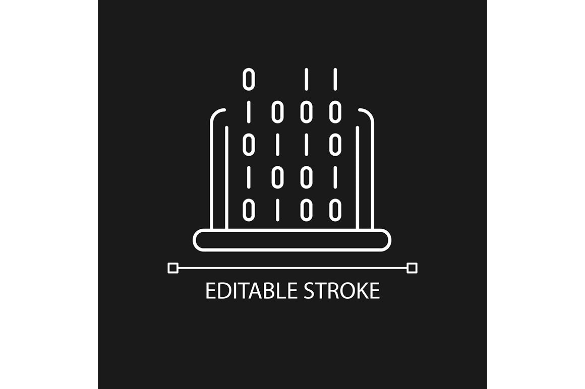 School subjects linear icons set for dark and light mode. Editable Stroke