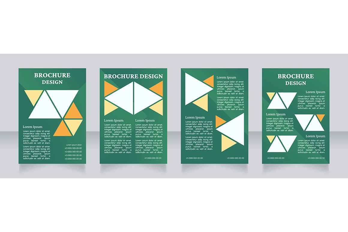 Science Convention Brochure Design