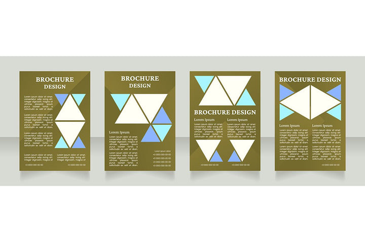 Science Convention Brochure Design