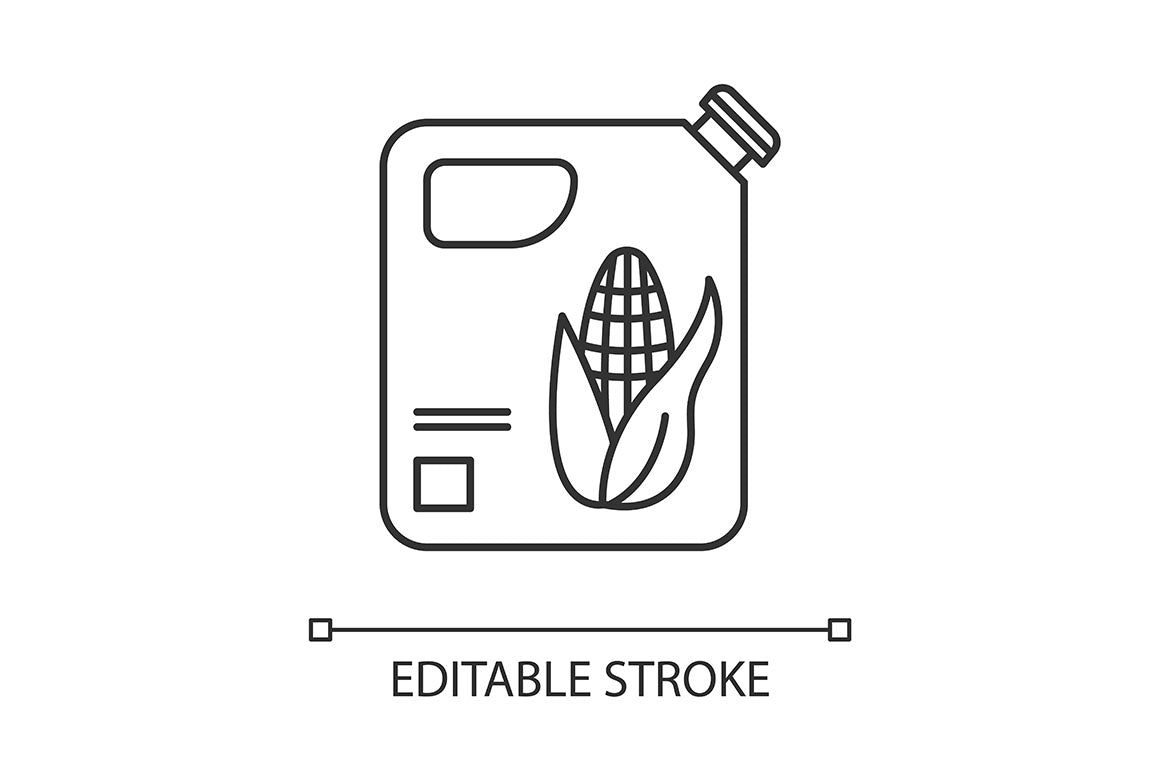 Science Experiment Linear Icons Set