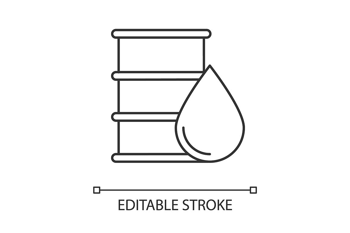 Science Experiment Linear Icons Set