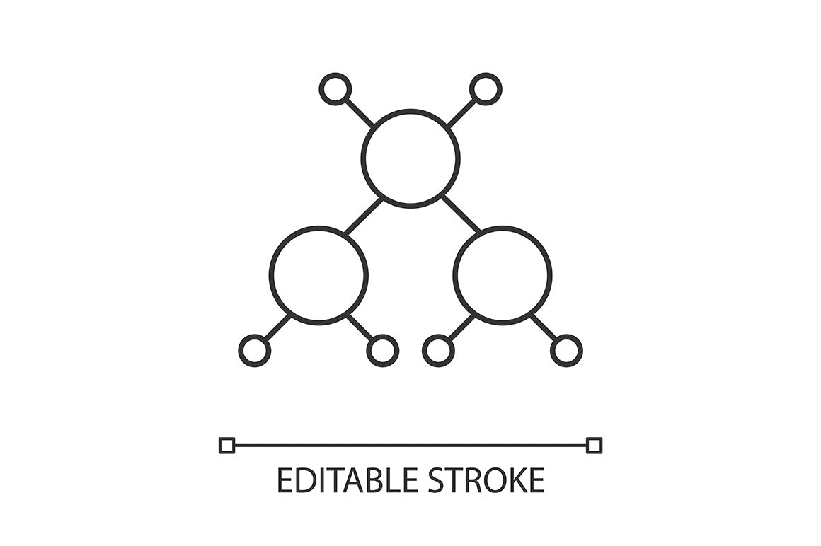 Science Experiment Linear Icons Set