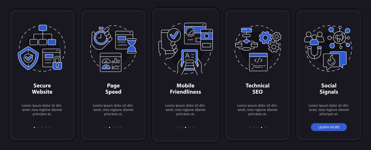Search engine mobile app screen bundle
