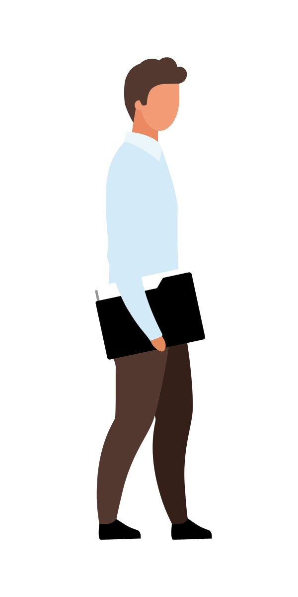 Shopping flat concept illustration set