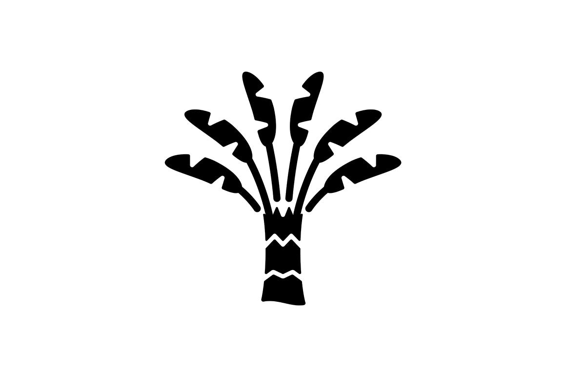 Singapore national symbols black glyph icons set
