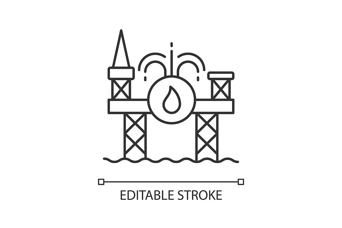 Singapore national symbols linear icons set for dark and light mode