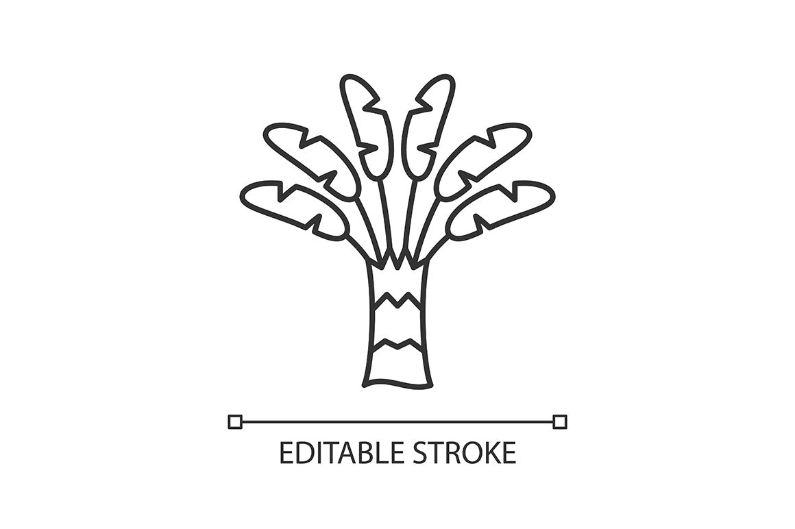 Singapore national symbols linear icons set for dark and light mode