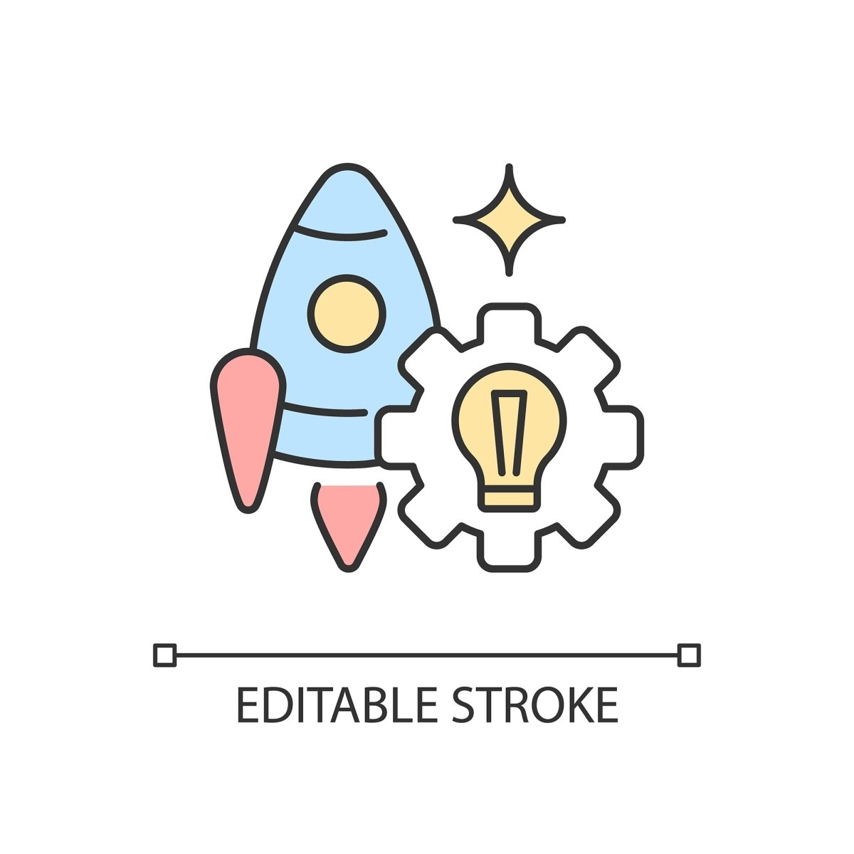 Small business incentives RGB color icons set