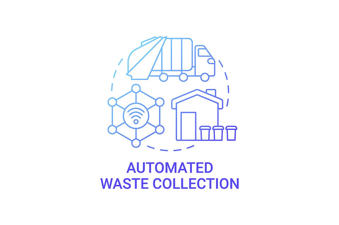 Smart City Gradient Icons Bundle