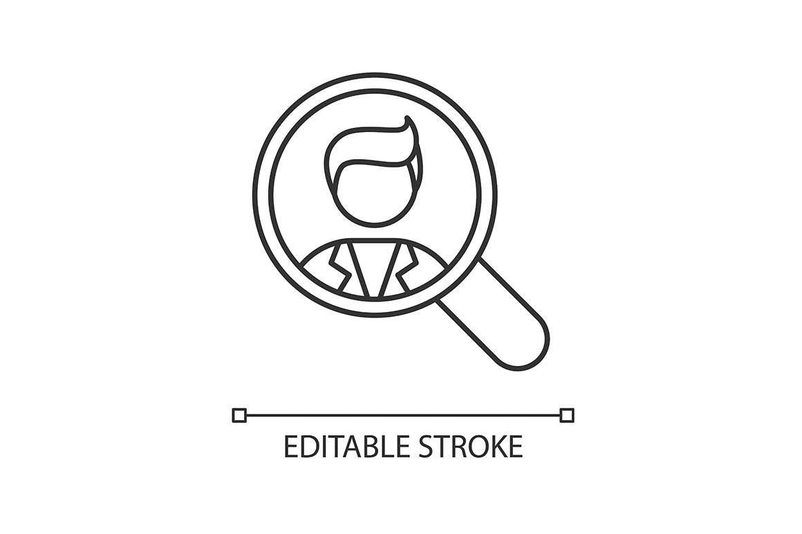 Social media story pixel perfect linear icons set