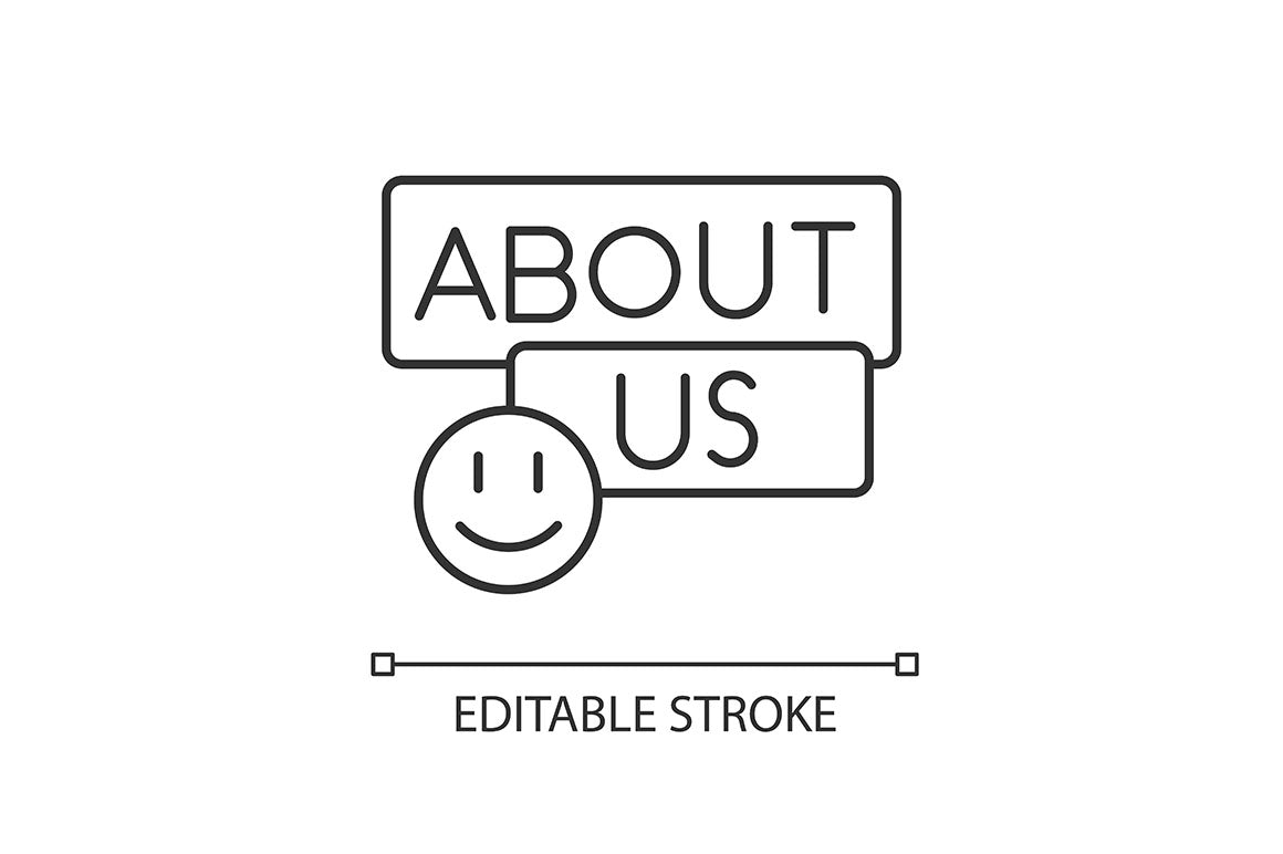 Social media story pixel perfect linear icons set