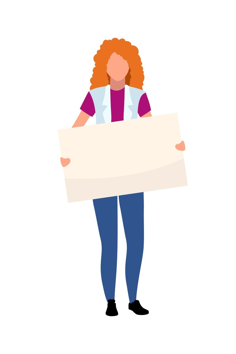 Social protest vector illustration bundle