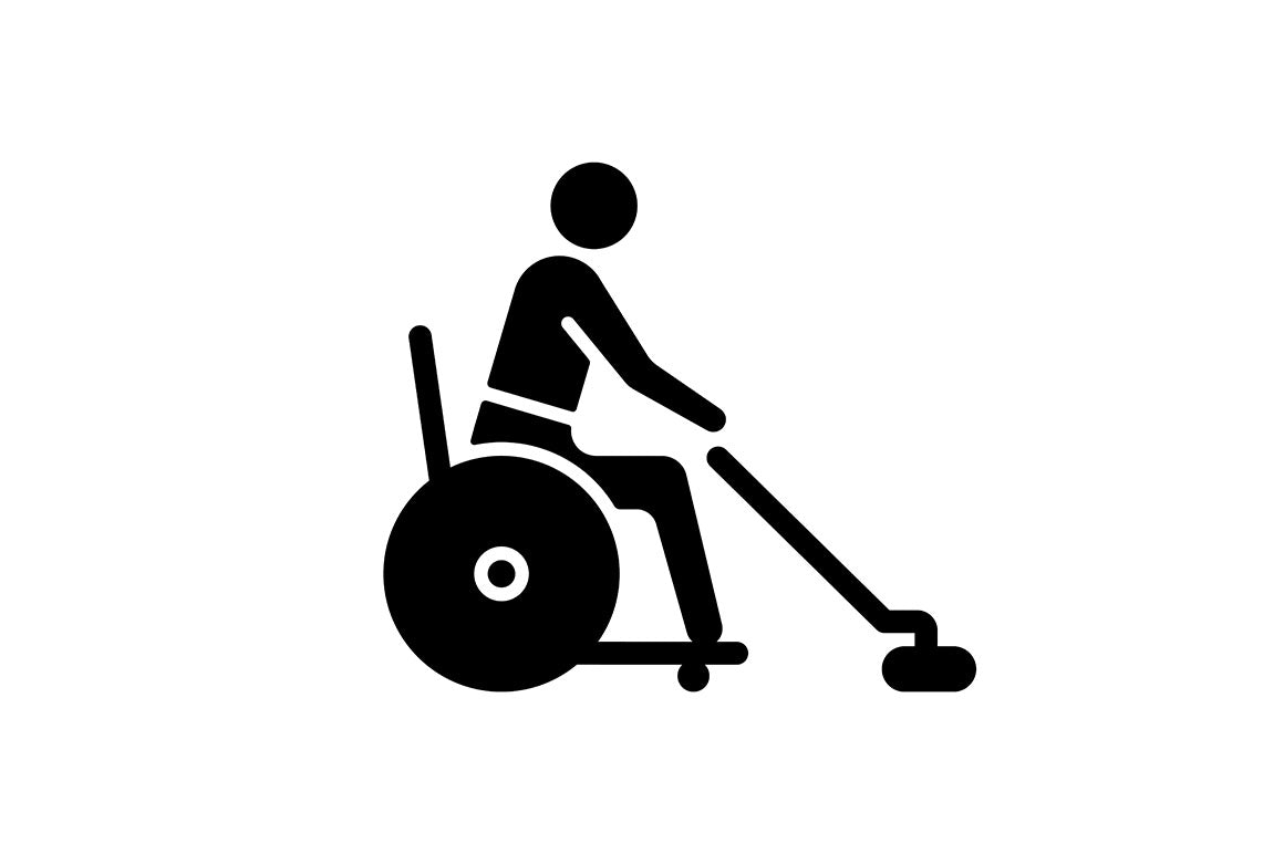 Sport competition black glyph icons set on white space