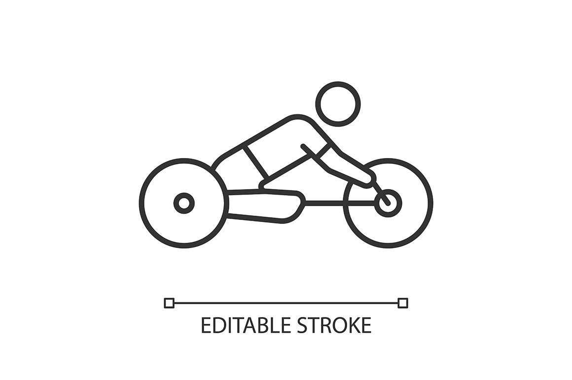 Sport competition linear icons set for dark and light mode