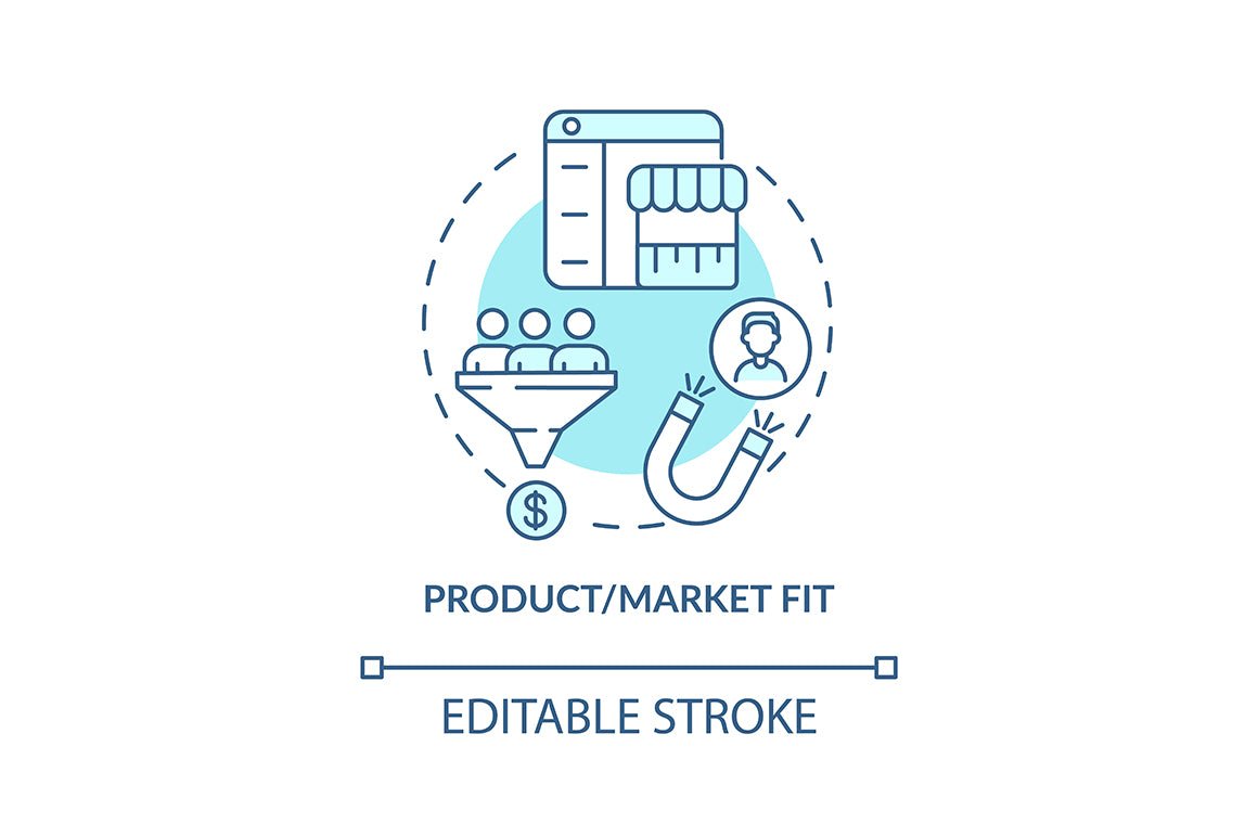 Startup launch blue concept icons set
