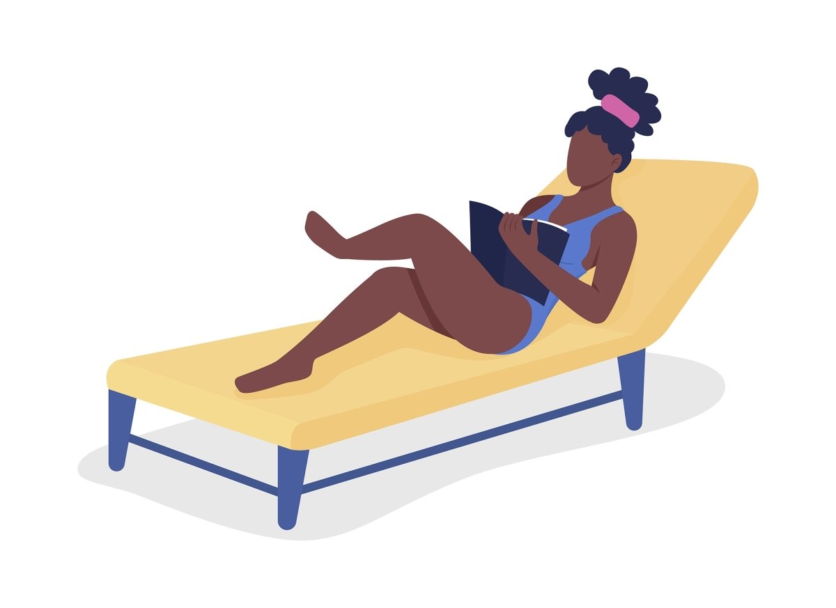 Summer activities vector character bundle