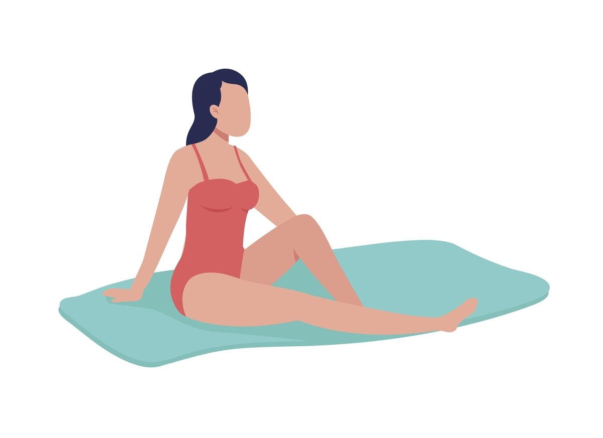 Summer activities vector character bundle