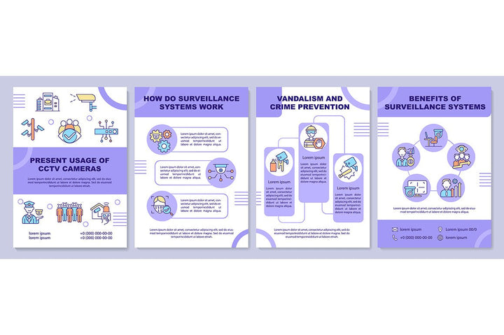 Surveillance Systems Brochures Bundle