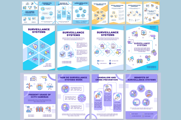 Surveillance Systems Brochures Bundle