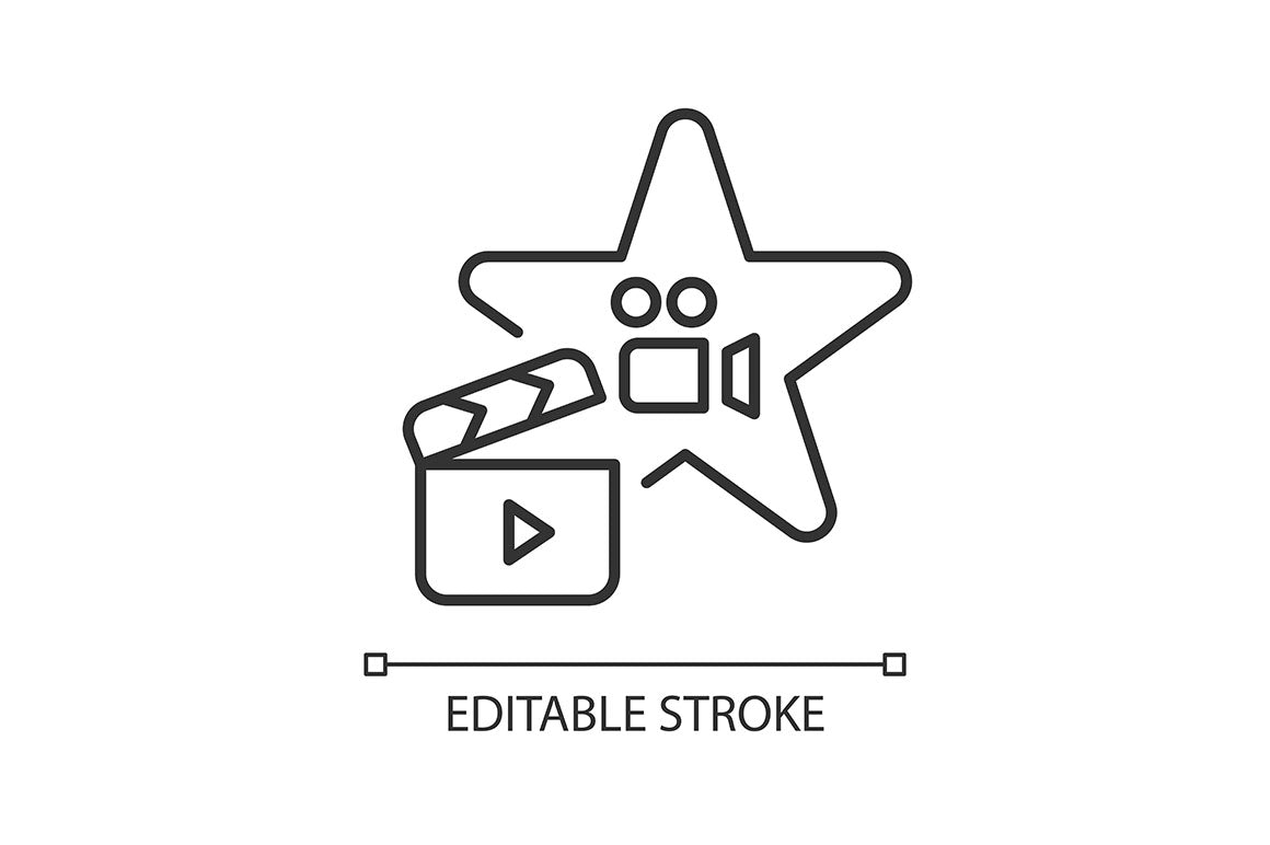 Talents and aptitudes linear icons set for dark and light mode