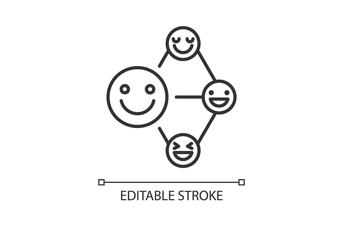 Talents and aptitudes linear icons set for dark and light mode