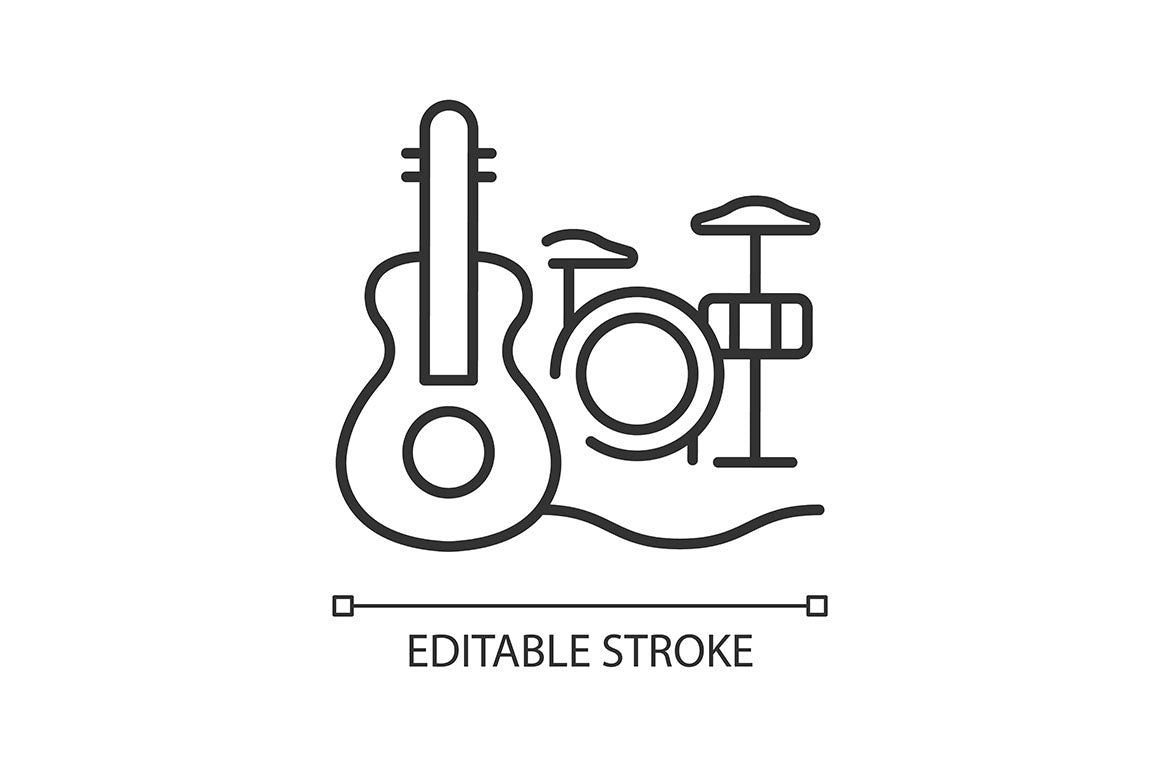Talents and aptitudes linear icons set for dark and light mode