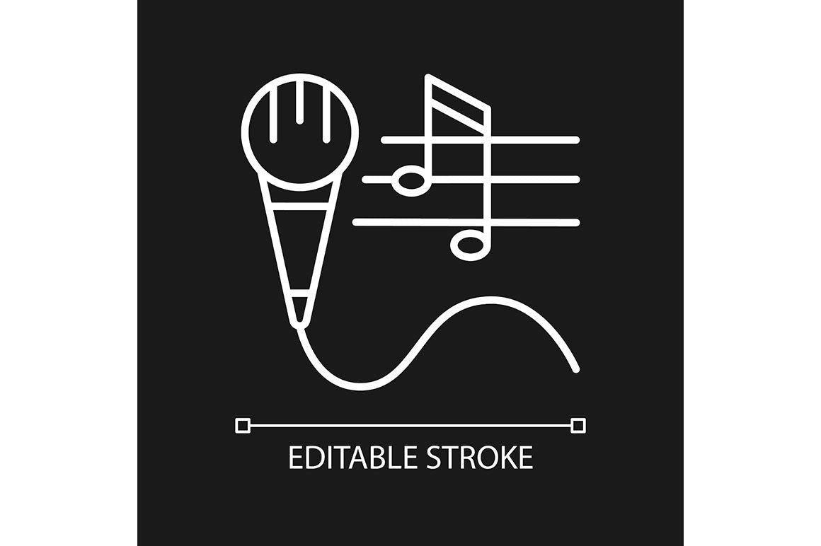 Talents and aptitudes linear icons set for dark and light mode