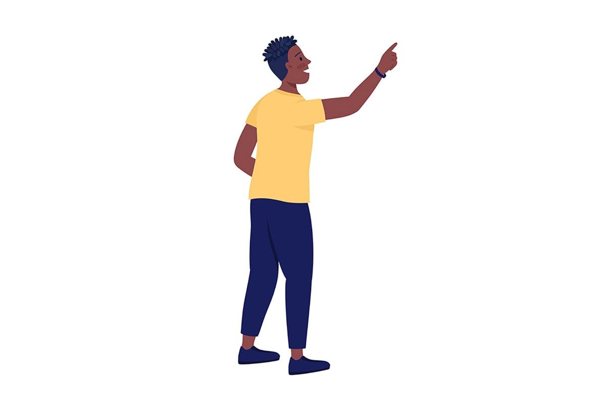 Teenagers vector characters bundle