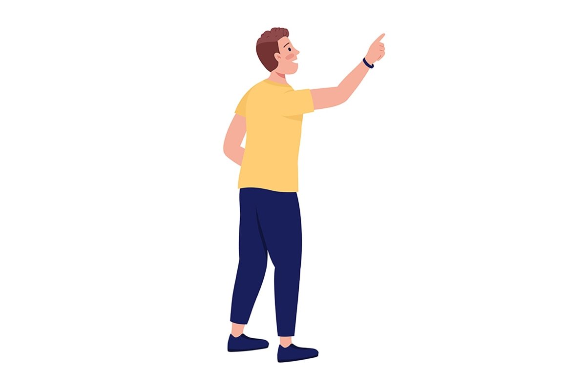 Teenagers vector characters bundle