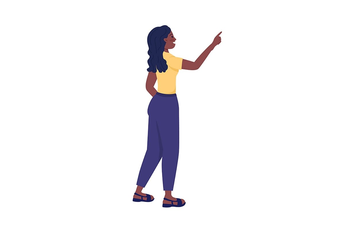 Teenagers vector characters bundle