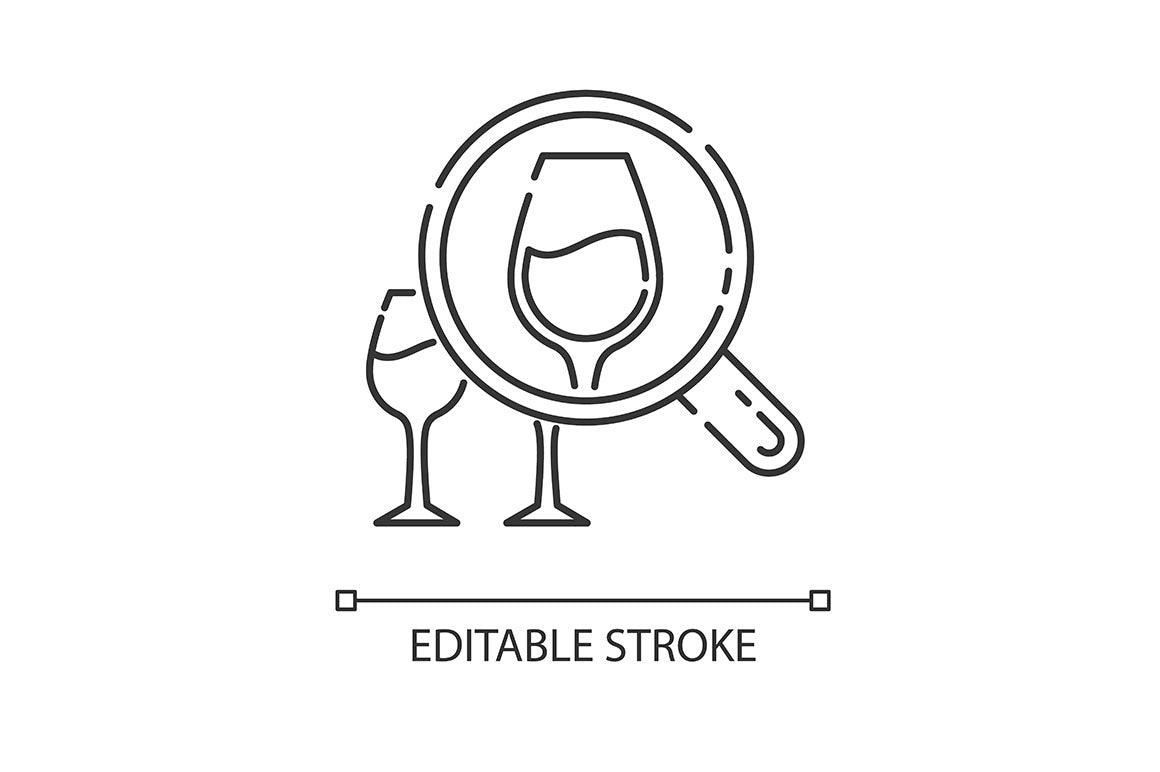 Tourism pixel perfect linear icons set