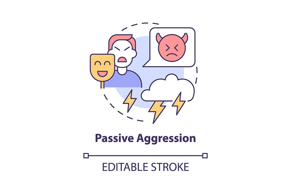 Toxic Relationship Concept Icons Bundle
