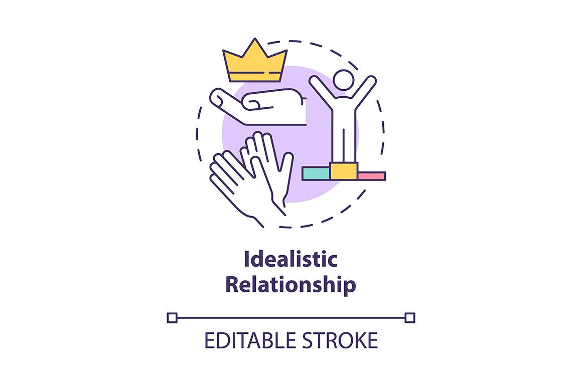 Toxic Relationship Concept Icons Bundle