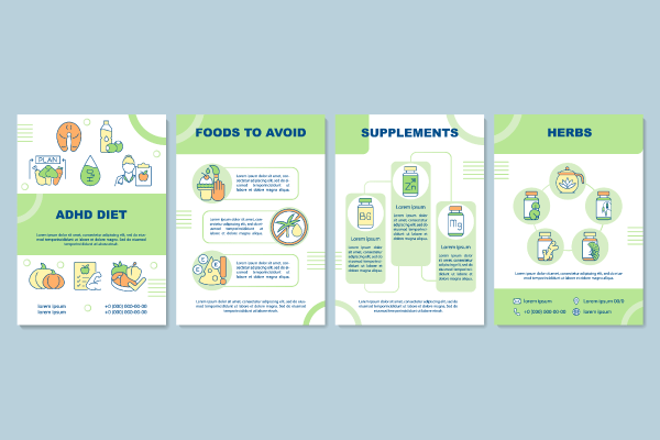 Types of ADHD Brochure Templates Bundle