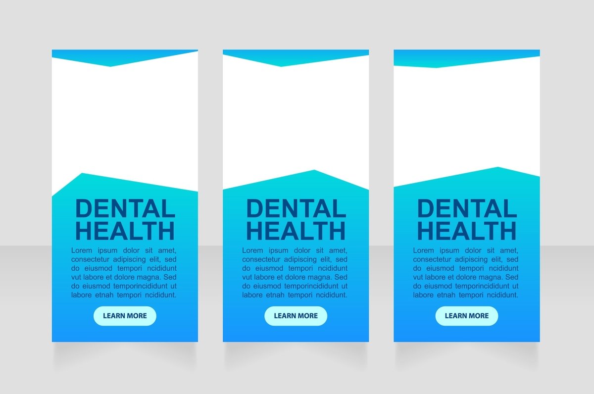 Universal web banner design template bundle