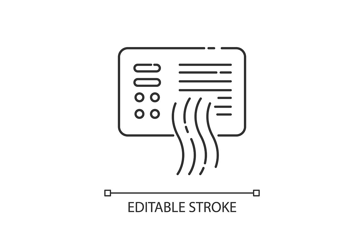 Urban infrastructure pixel perfect linear icons set