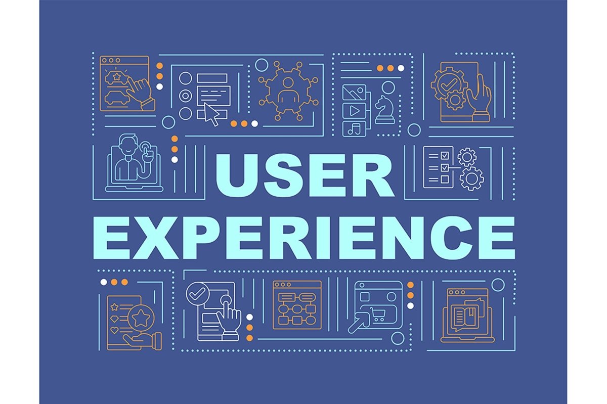 User experience word concepts banner