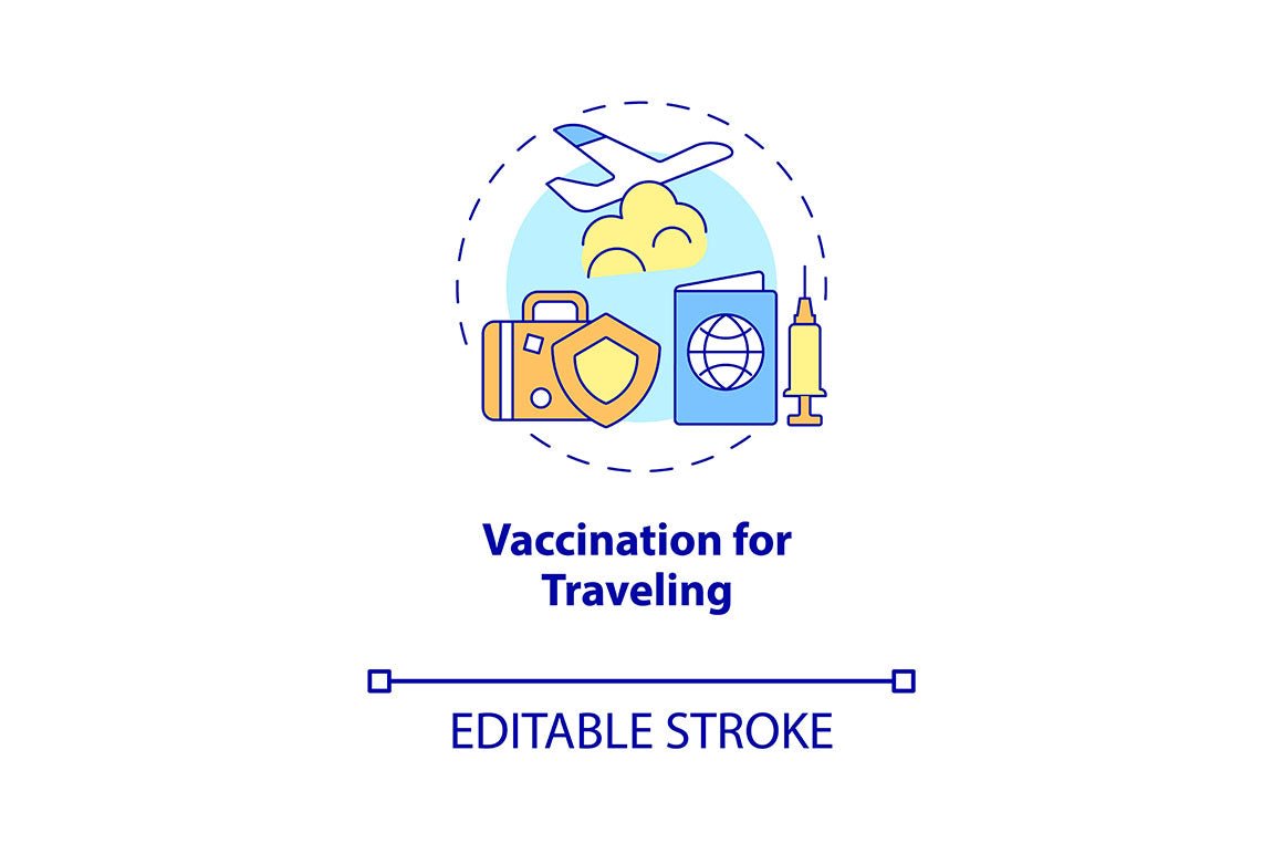 Vaccination Policy Concept Icons Bundle