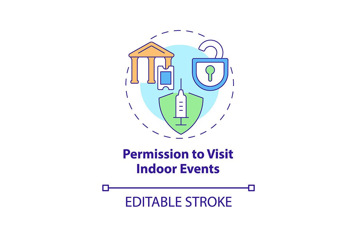 Vaccination Policy Concept Icons Bundle