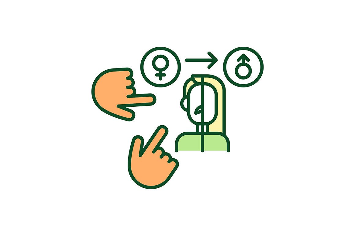 Verbal aggressiveness RGB color icons set